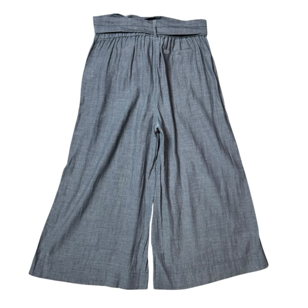 Brochu Walker 100% Linen Wide-Leg Capri Pants size M - Picture 3 of 11